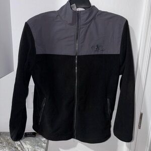 Disney Black and Gray Windbreaker Jacket